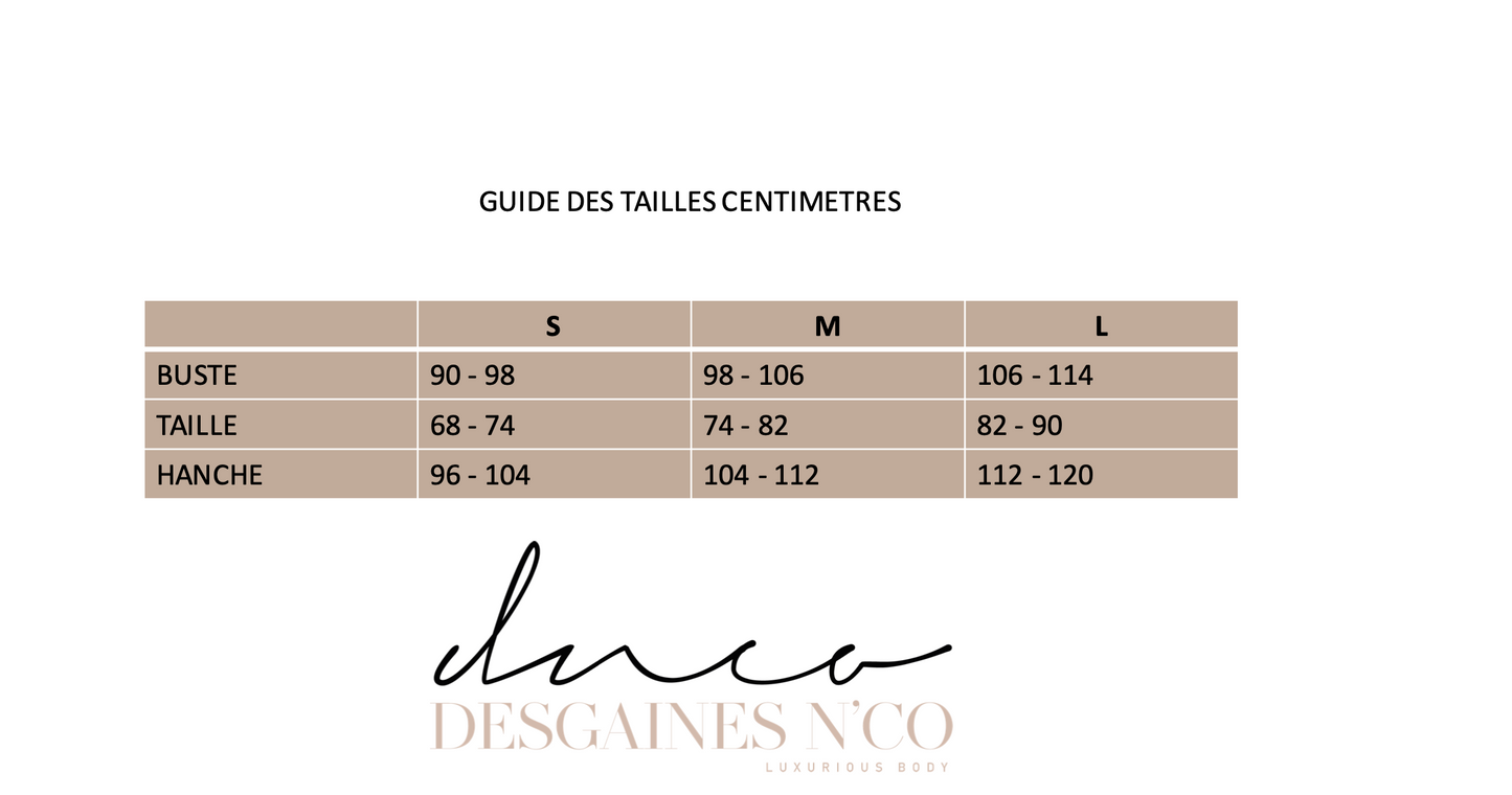 guide des tailles